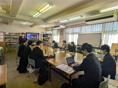 北海道胆振管内教育局、和歌山県岩出市からの視察