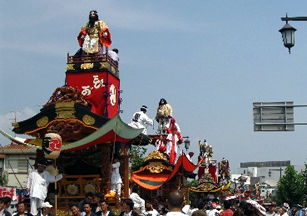 久喜提燈祭りの写真