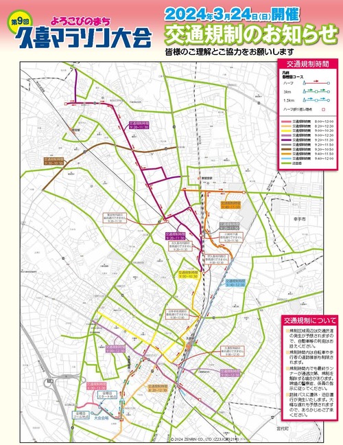 交通規制図