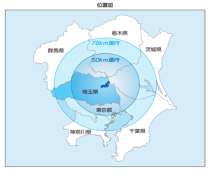 久喜市位置図