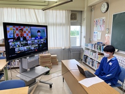 栗橋東中学校での実施風景2