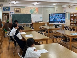 久喜東中学校での実施風景1